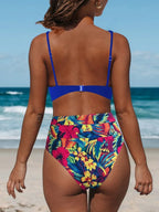 Damskie Bikini z Wysokim Stanem | Kolorowy
