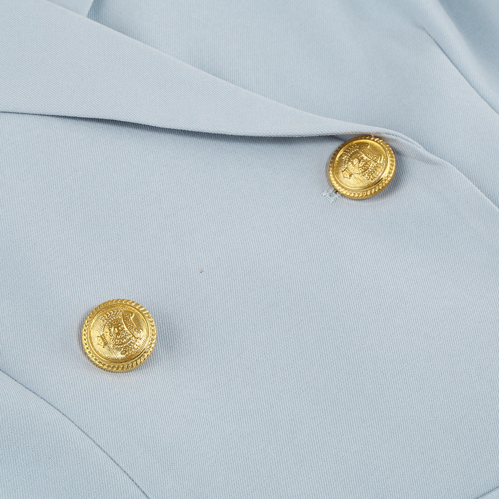 Damskie Wieczorowe Blazer Suknia | Mini