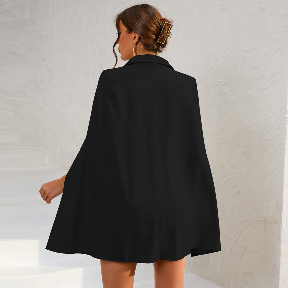 Damskie Wieczorowe Blazer Suknia | Mini