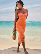 Damska Sukienka Bodycon Letnia | Maxi