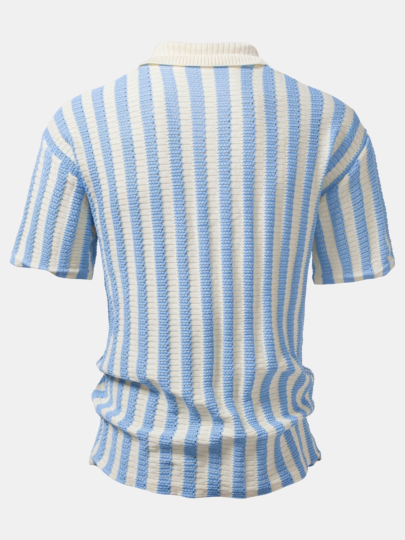 Męska Koszula Szydełkowa Dzianinowa | Letnia