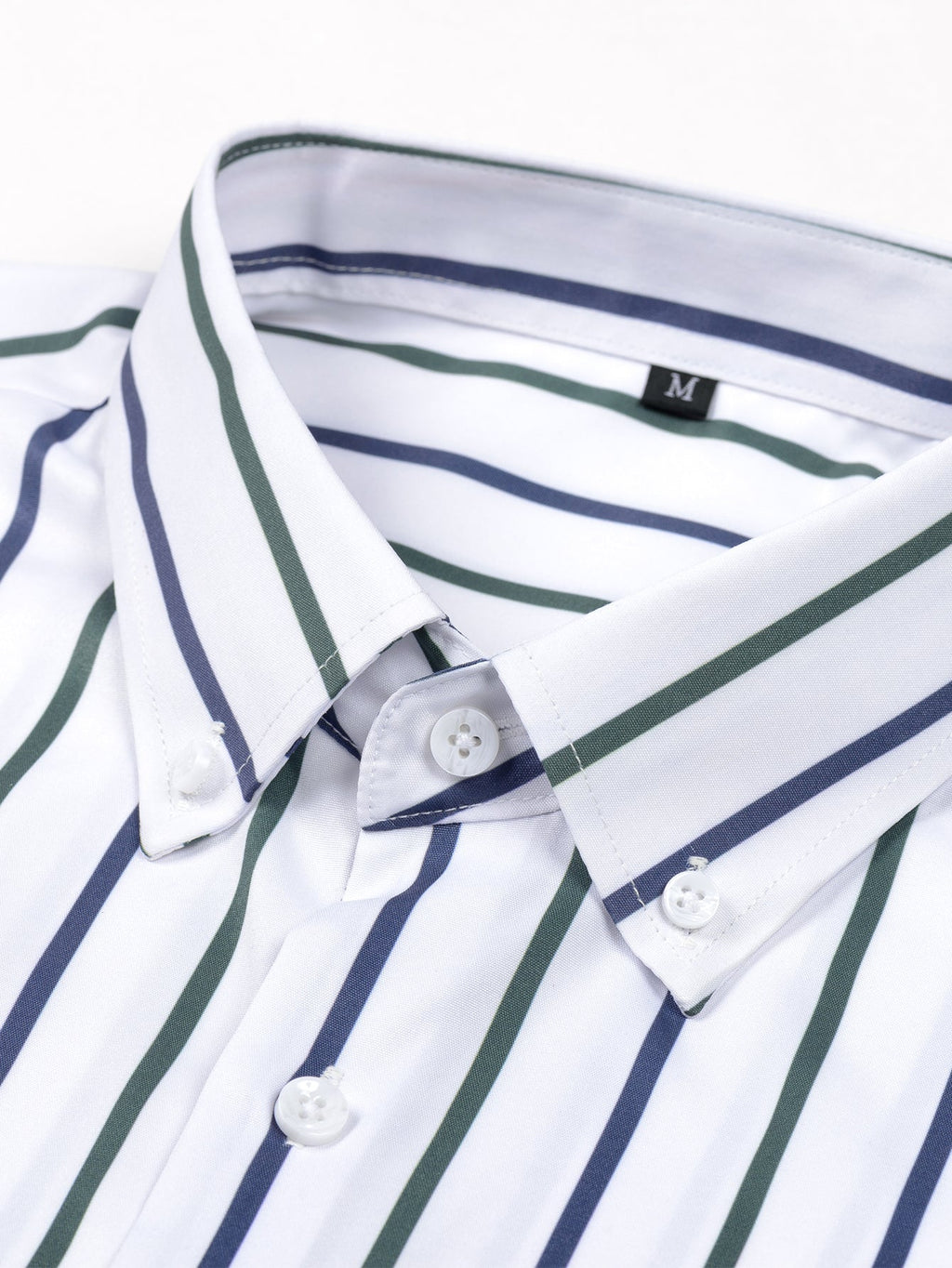 Męska Formalna Koszula W Paski | Długi Rękaw