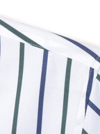 Męska Formalna Koszula W Paski | Długi Rękaw