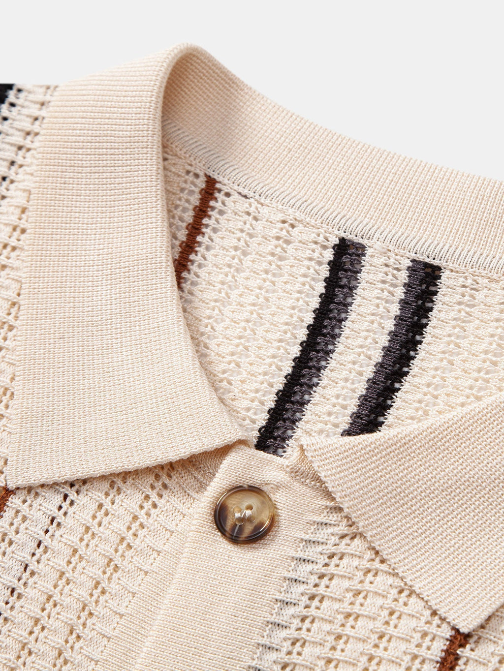 Męski Komplet Koszula Szydełkowa & Spodnie | Komplet