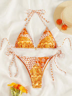 Damskie Bikini O Wysokim Pasie | Letnie