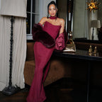 Damska Sukienka Gościa Weselnego | Długa