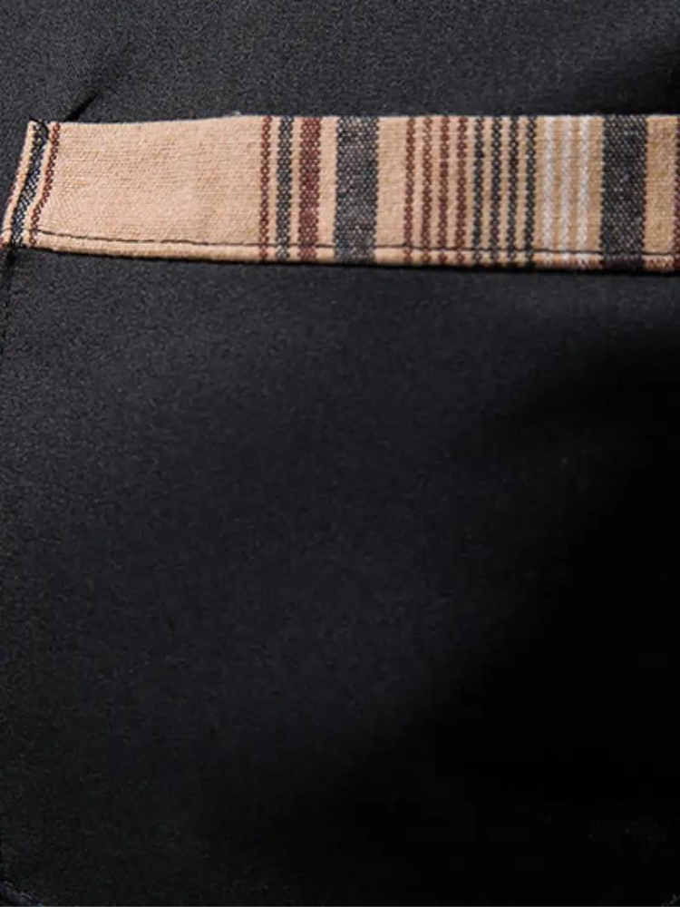 Męska Długi Rękaw Koszula | Rewers