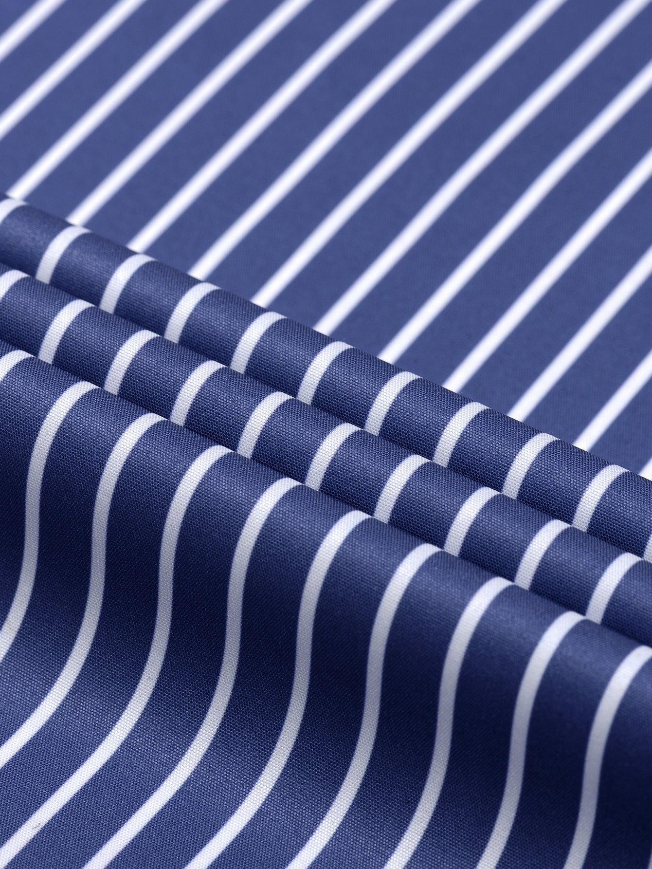 Męska Koszula W Paski Z Długim Rękawem | Regularny Krój