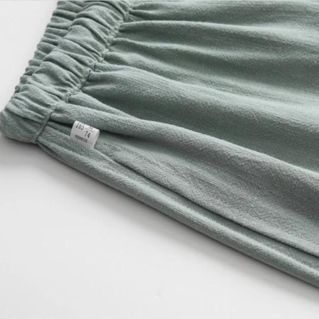 Męskie Szerokie Letnie Spodnie | Oversize Dopasowanie