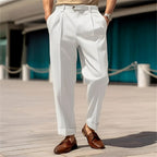 Męskie Fałdowane Spodnie | Casualowe