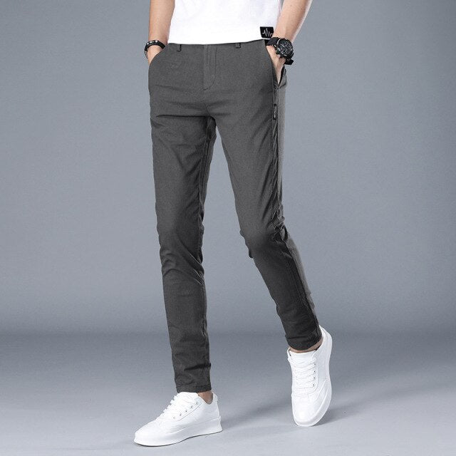 Męskie Casualowe Spodnie | Slim Fit