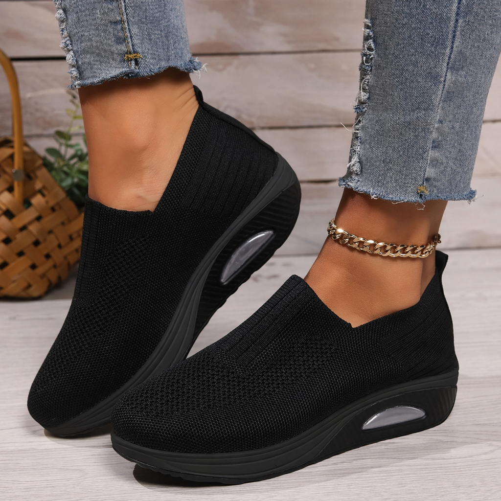 Damskie Wsuwane Trampki | Platforma