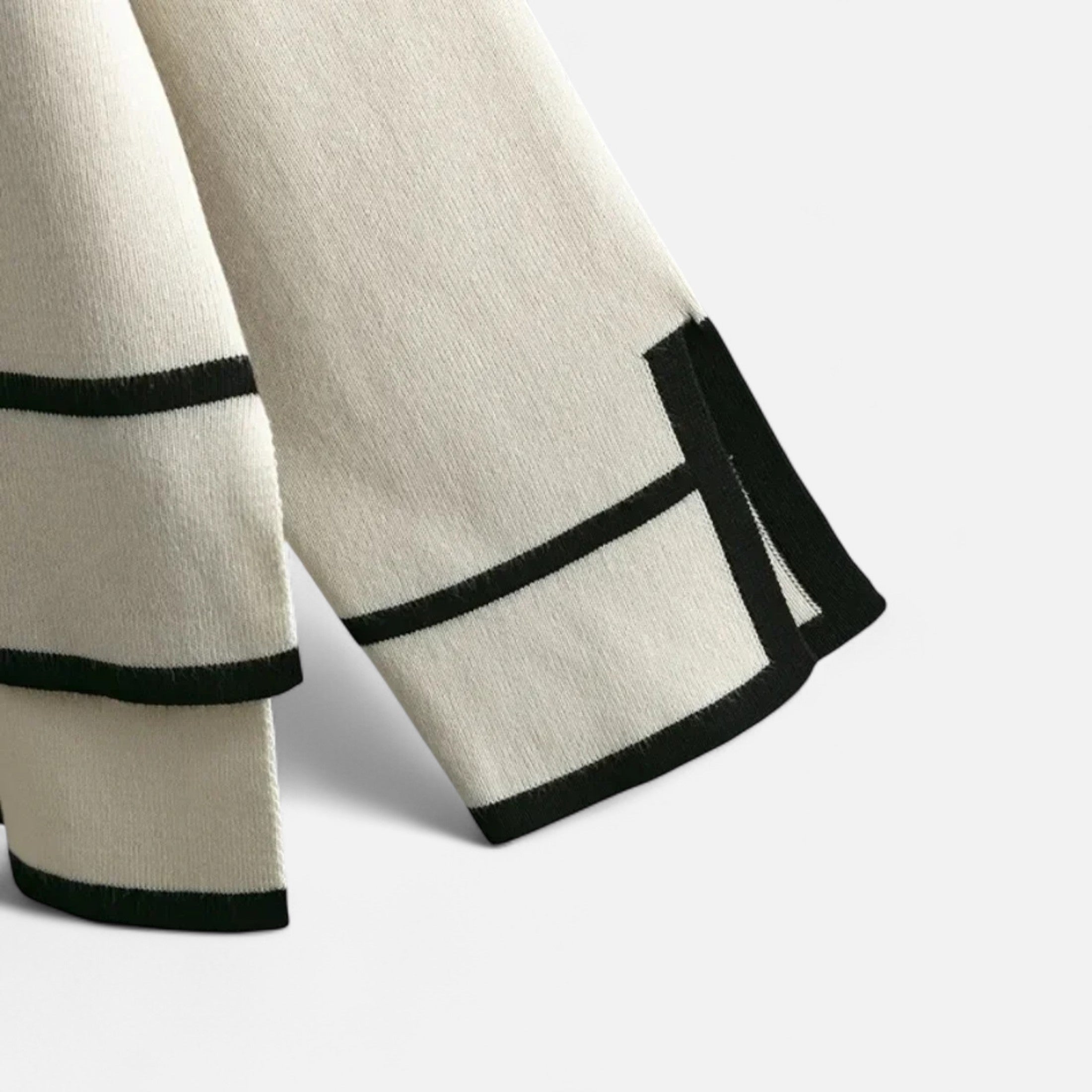 Damskie Dzianina Dwuczęściowy Zestaw | Koszula & Spodnie