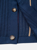 Męski Komplet Koszula Szydełkowa & Spodnie | Komplet