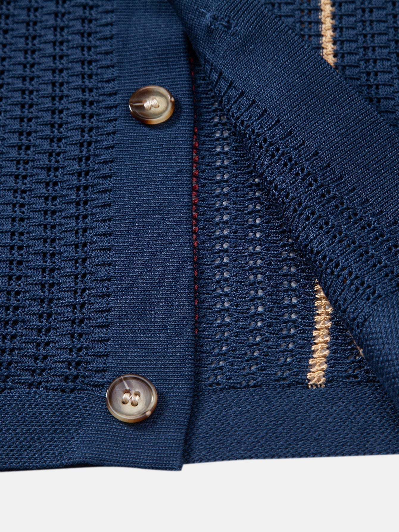 Męski Komplet Koszula Szydełkowa & Spodnie | Komplet