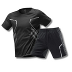 Męski Zestaw T-Shirt Siłowni & Szortów | Odzież Sportowa
