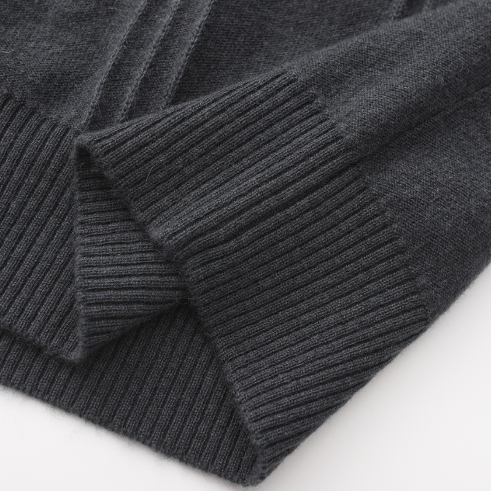 Męski Sweter Dzianinowy | Zamek Pod Szyją