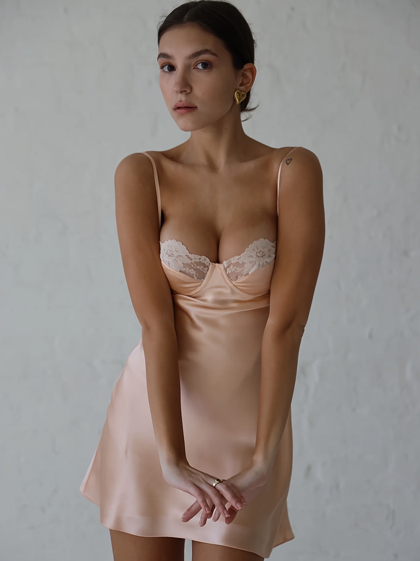 Damska Seksi Sukienka bez Pleców | Mini