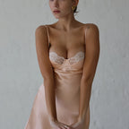 Damska Seksi Sukienka bez Pleców | Mini