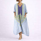 Damska Sukienka Boho Kaftan | Midi