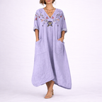 Damska Sukienka Boho Kaftan | Midi