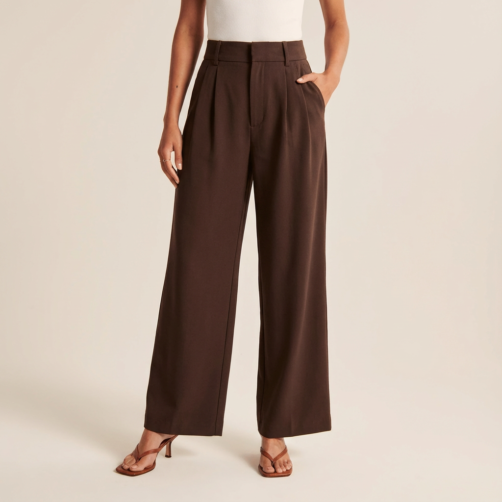 Damski Spodnie Robocze | Szeroka Nogawka